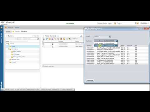 PTC Windchill 11 System Integration-Retrieving information from Windchill