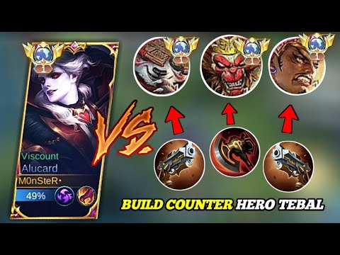 BUILD TERBAIK COUNTER HERO KERAS,TEBAL | MLBB