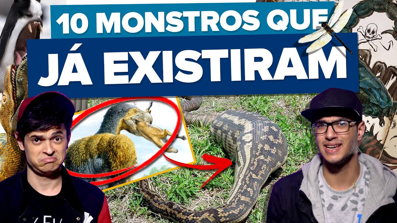 10 MONSTROS QUE JÁ EXISTIRAM NA TERRA