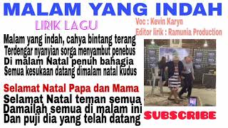 Download lagu Kevin Karyn - Malam yang indah   Lirik lagu mp3