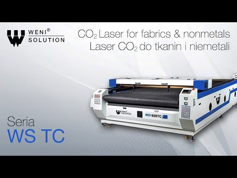 Laser CO2 Do tkanin i niemetali / CO2 Laser for fabrics and nonmetals - zdjęcie