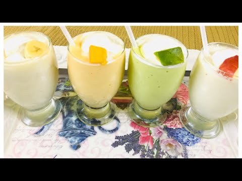 𝐻𝑜𝑤 𝑇𝑜 𝑀𝑎𝑘𝑒 𝐹𝑜𝑢𝑟 𝑇𝑦𝑝𝑒𝑠 𝑂𝑓 𝐹𝑟𝑢𝑖𝑡 𝑀𝑖𝑙𝑘𝑠ℎ𝑎𝑘𝑒 𝑊𝑖𝑡ℎ 𝑉𝑎𝑛𝑖𝑙𝑙𝑎 𝐼𝑐𝑒 𝐶𝑟𝑒𝑎𝑚