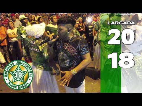 Bateria Mocidade 2018 - Largada - Apoteose Visita Ensaio de Rua