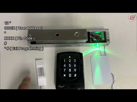 Soyal AR725E How To Add pin