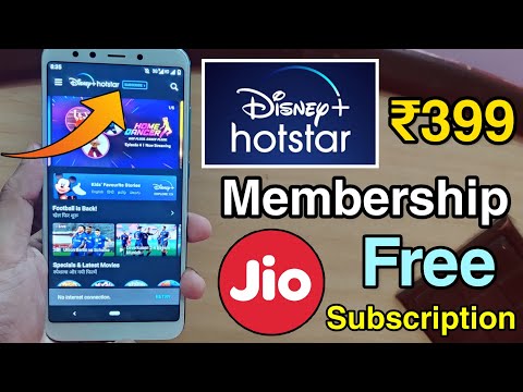 Disney+Hotstar ₹399/Year Subscription Free Of Cost For All Jio Users | Watch Free IPL🏏 2020 Matches😍 Video