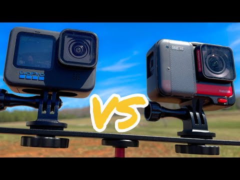 Insta360 ONE RS vs GoPro Hero 10 VIDEO FOOTAGE COMPARISON