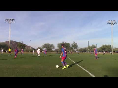 Tuzos Academy 03 (0) vs Barca Academy 03 (2) - Desert Conference - 1st Half 1