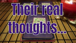PICK A CARD ** Their Real Thoughts ** (Timeless)