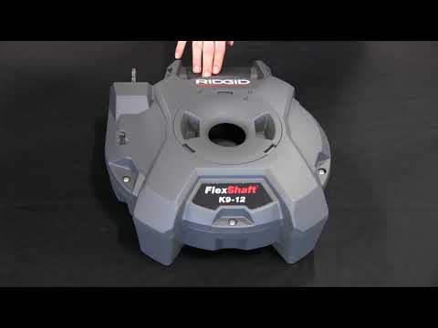 How to use the RIDGID K9-12 Flexshaft® Machine