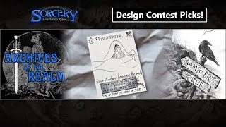 Sorcery TCG: Card Design Picks! With @ArchivesOfTheRealm