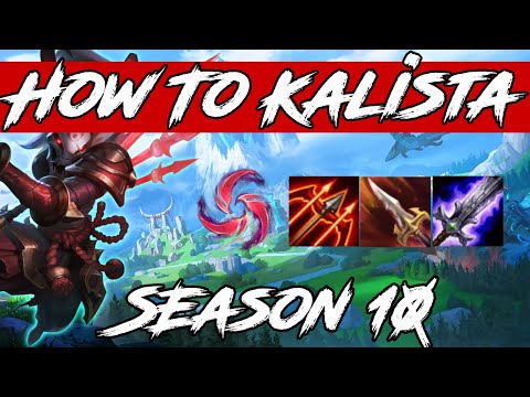 5 Tips Every Kalista Needs To Know! League Of Legends Kalista Guide Top ADC 2020 Season 10