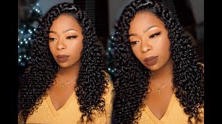 Perfect Juicy Curls Pre PLUCKED LACE front WIG | Ft LU HAIR