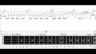 [] Nesshoku Starmine - Roselia Bass TAB