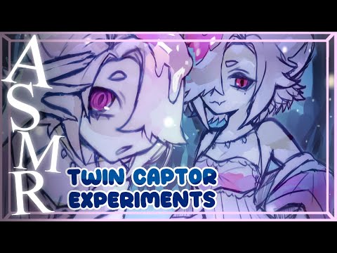 【ASMR RP】Captured by Twins & Experimented on!「Sniffing, Hair scratching, Questions, ...」