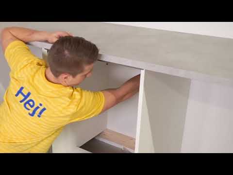 Installing your IKEA ENHET kitchen - Part 3: Appliances, sink and tap