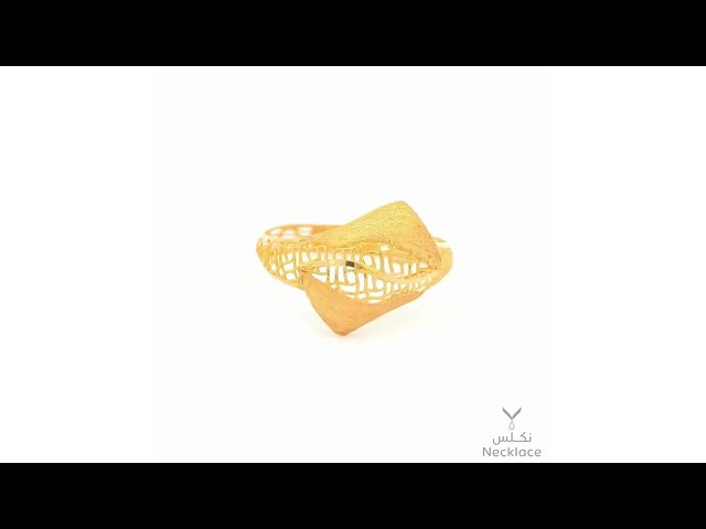 خاتم ذهب عيار 21 (RN.5319)