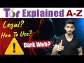 TOR Browser Explained in Hindi (A-Z) 🔥 - Is it Legal? How to Use? Use करें या नहीं 🤔