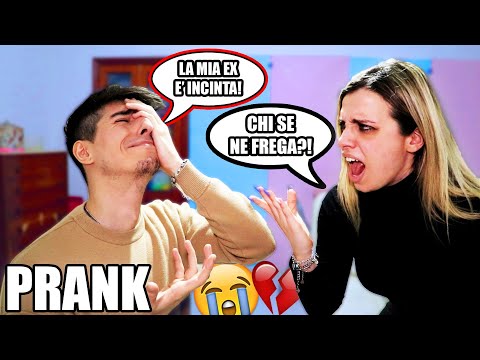 I'M GOING CRAZY BECAUSE MY EX IS PREGNANT! - I'M JOKING WITH MY GIRLFRIEND! *SHE TOOK IT BADLY..*