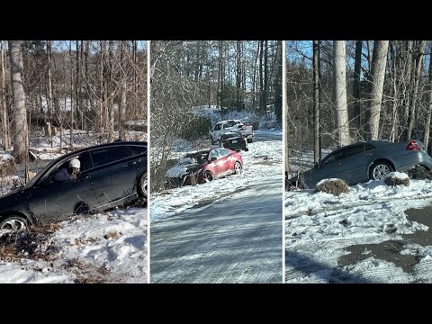 Icy roads cause multiple crashes along busy Iredell County streets