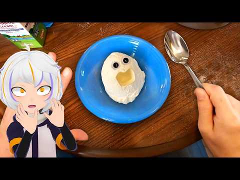 HACIENDO HELADO EN CASA | ChuyMine REACCIONA a Buttered Side Down