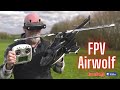 Flying From The Cockpit View FPV Airwolf RC Helicopter Caddx Walksnail Avatar HD FPV