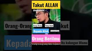 Download lagu Hanya orang-orang berilmu yang takut kepada ALLAH - Ust Adi Hidayat #shorts #short  @ngajisebentar mp3