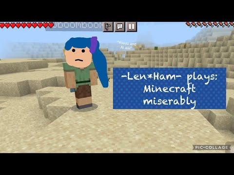 Gekotune Yuka - -Len*Ham- plays Minecraft (miserably…) || Tsundere VTuber plays MC Survival #2
