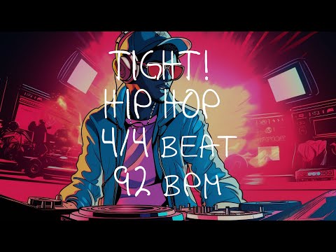 4/4 Drum Beat - 92 BPM - HIP HOP - TIGHT!