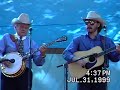 Ralph Stanley & The Clinch Mountain Boys 7.31.99  "Clinch Mountain Backstep"  Cozy Cove Tavern, WI