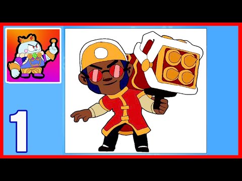 Coloring for Brawl Stars - Gameplay Walkthrough Part 1 (Android,iOS)