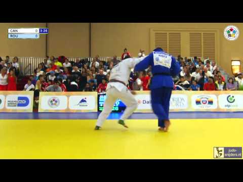 Judo 2013 World Championships Miami Cadets: Swadden (CAN) - Croitoru (ROU) [+90kg]