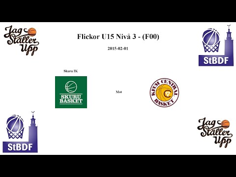 Skuru Basket (F00) hos KFUM Central - 2015-02-01