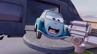 Cars 2 The Video Game (Arcade) Leland Turbo in all the Survival levels on the Squad Series