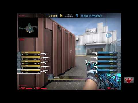 es3tag POV (Cloud9) vs NiP / nuke / 29-16 / BLAST Premier Fall 2020 Showdown