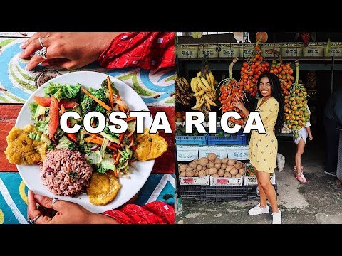 Exploring INCREDIBLE FOOD In COSTA RICA Vlog! | vegan