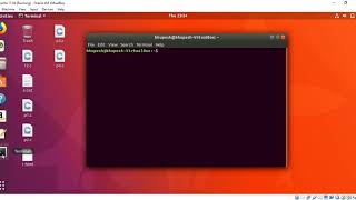 How to run c program in Ubuntu using terminal
