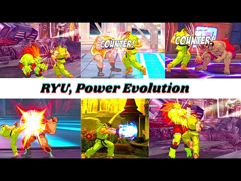 Ryu’s Power Evolution | From Classic to Modern