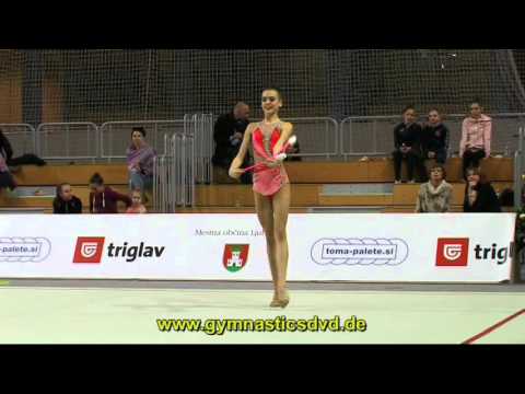 Ekaterina Lisina (RUS) - Junior 12 - New Years Cup Ljubljana 2015