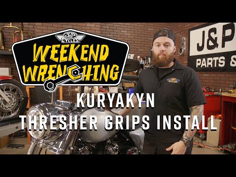 Kuryakyn Thresher Grips Install Harley Davidson Touring w/ Electronic Throttle