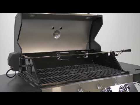 Dyna-Glo Deluxe and Heavy Duty Universal Rotisserie Kits for Grills