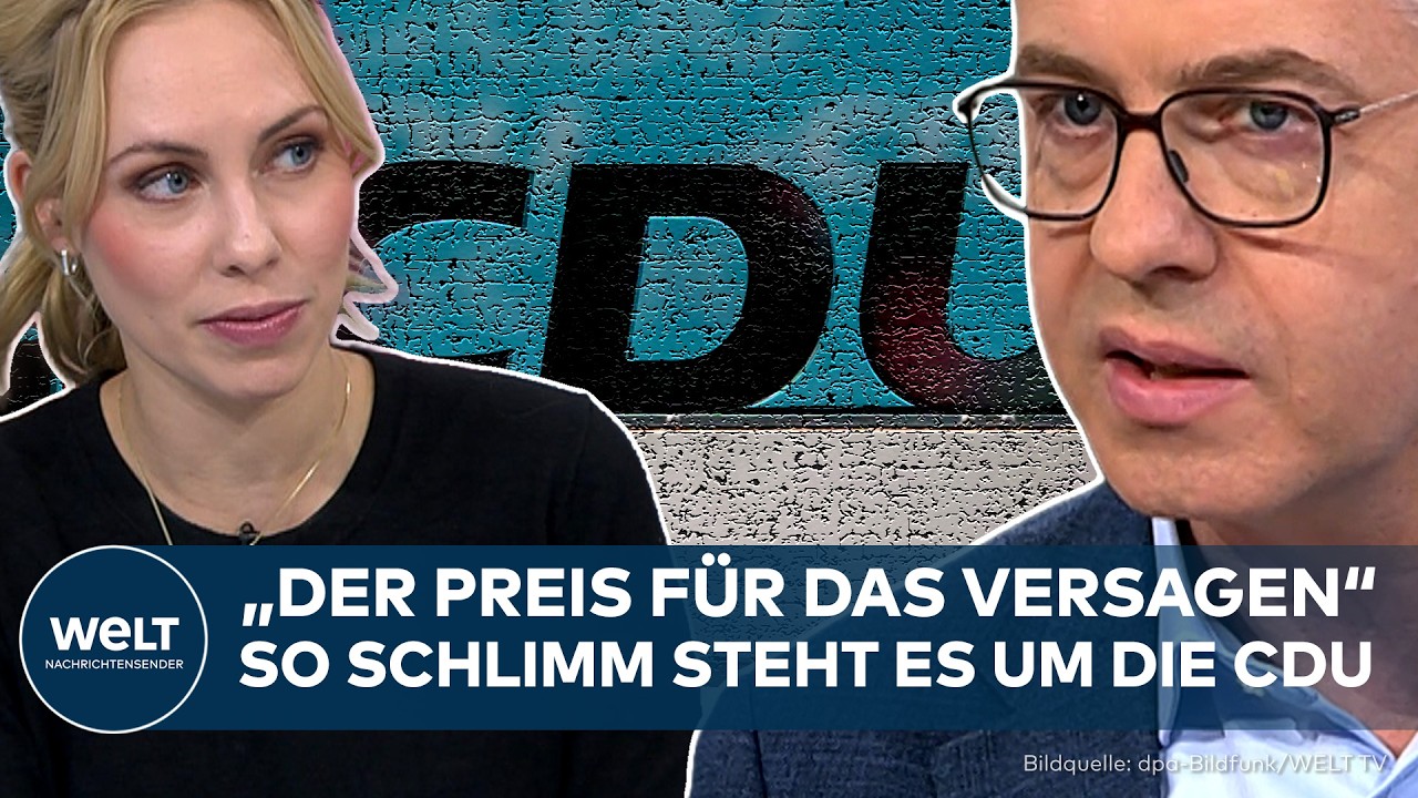 BERLIN: "Der Preis für das Versagen!" – So schlimm steht es um die CDU