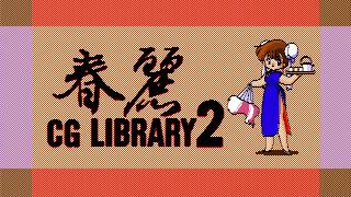 Chun-Li CG Library 2 for the NEC PC-88