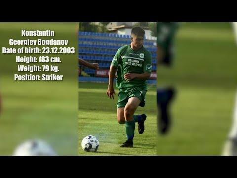 Konstantin Bogdanov Highlights 2022 (Third league/treta liga Bulgaria)