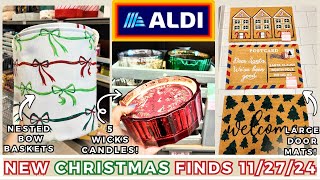 🎄✨NEW ALDI Christmas 2024 Finds Shop with Me | 11-27-24 NEW ARRIVALS | SHOPPING VLOG