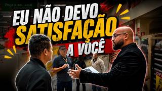 FURTO DE CARRO E DESCASO COM CONSUMIDOR LEVAM EQUIPE DE REPORTAGEM A GRANDE REDE ATACADISTA