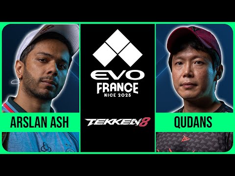 Evo France 2025: TEKKEN 8 | Arslan Ash vs qudans | Losers Round 1