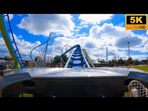 On-ride point of view of Fury 325