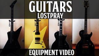Video thumbnail for Lostpray Guitars | Esp Mx250 | Esp Explorer | Esp Jh2 | Esp Eclipse | Dbz Bolero by Lostpray