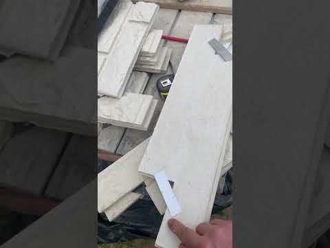 Монтаж плитки каньон