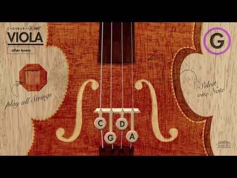 Viola Tuner | C G D A